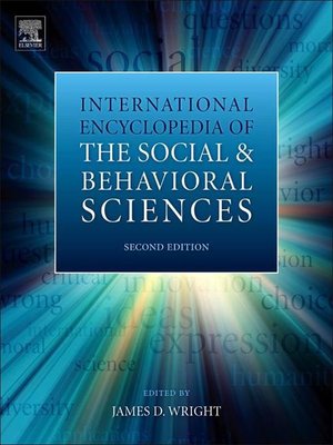cover image of International Encyclopedia of the Social & Behavioral Sciences